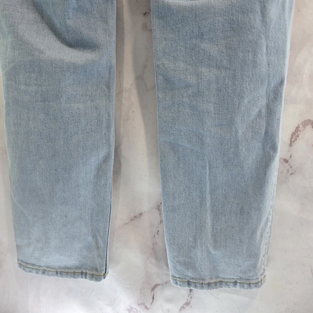 Everlane Jeans Womens 30 Original Cheeky Straight High Rise Light Crop Organic - Picture 8 of 13